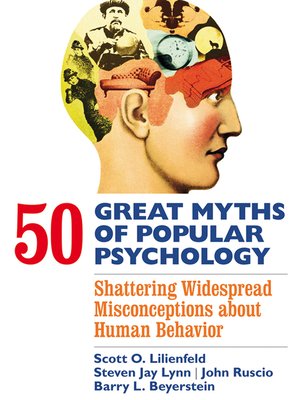 cover image of 50 Great Myths of Popular Psychology